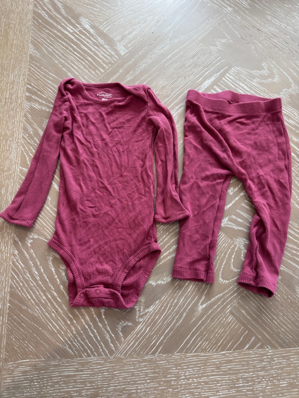 Purely Soft by Carters Onesie and pants set